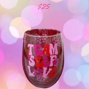 Team Self Love stemless